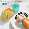 Baby Meal Prep Accessories Food Grade Silicone Freezer Molds, Large Capacity 6 Compartments Easy Release Trays Containers, Leak-proof Reusable Storage