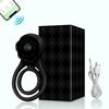 Rose-Toy Bluetooth APP Penis Ring Cockring Vibrator for Men Semen Lock Male Cock Rings Delay Ejaculation Sex Toys for Couple