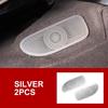 For Zeekr 7X 2025 Seat Under Air Outlet Cover Stainless Steel Car Air Vent Cover Under Seat Air Conditioner Duct Outlet Covers