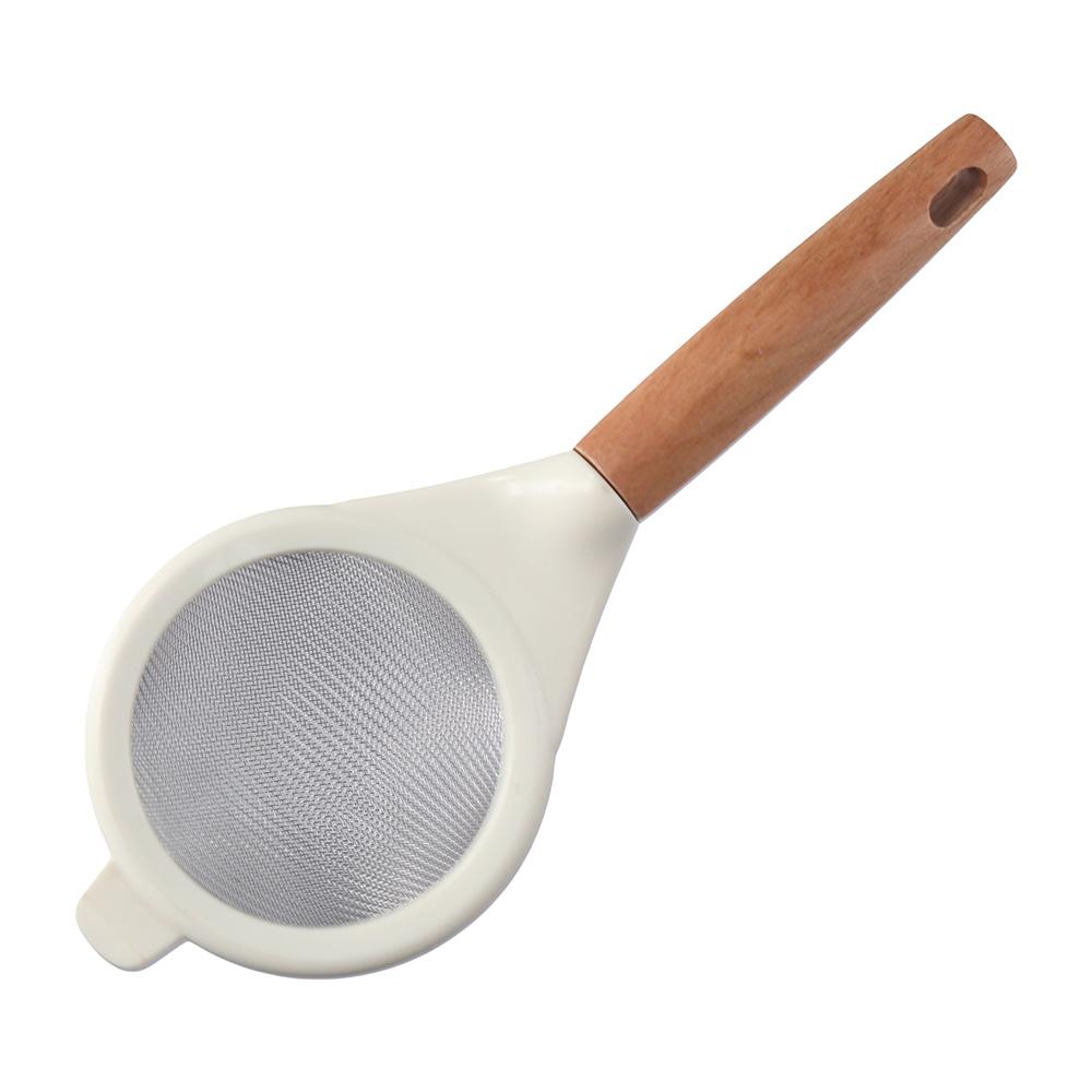 Stainless Steel Fine Mesh Removing Filter Hot Flour Sifter  Pastry Making