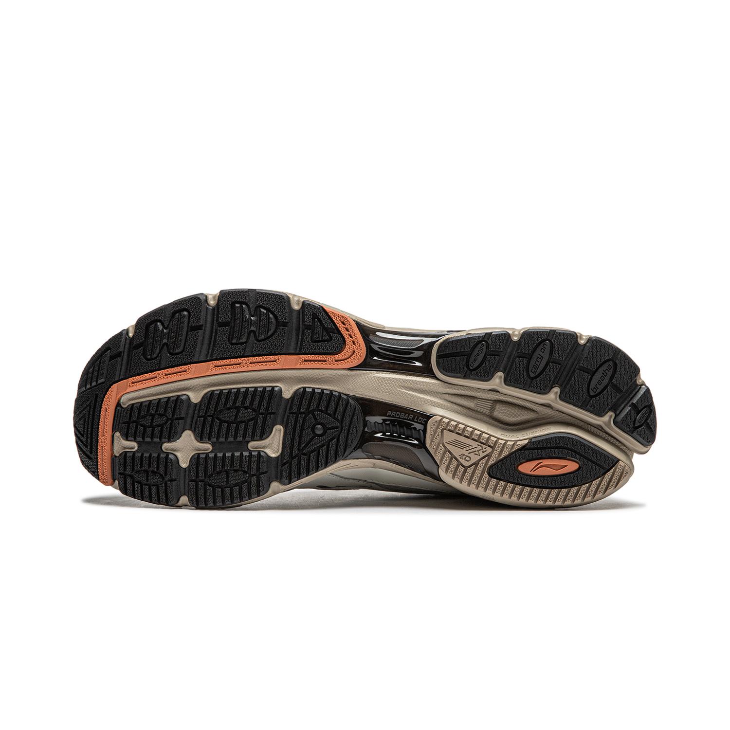 

Новые кроссовки LiNing Shake 2.0 с амортизацией, противоскользящие, износостойкие, легкие, с низким верхом, для бега, мужские, серые/черные, ARXU001-6 39.5