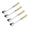 Creative Fruit Fork and Spoon Set Candy Color Coffee Dessert Spoon Ceramic Storage Tank  Watermelon