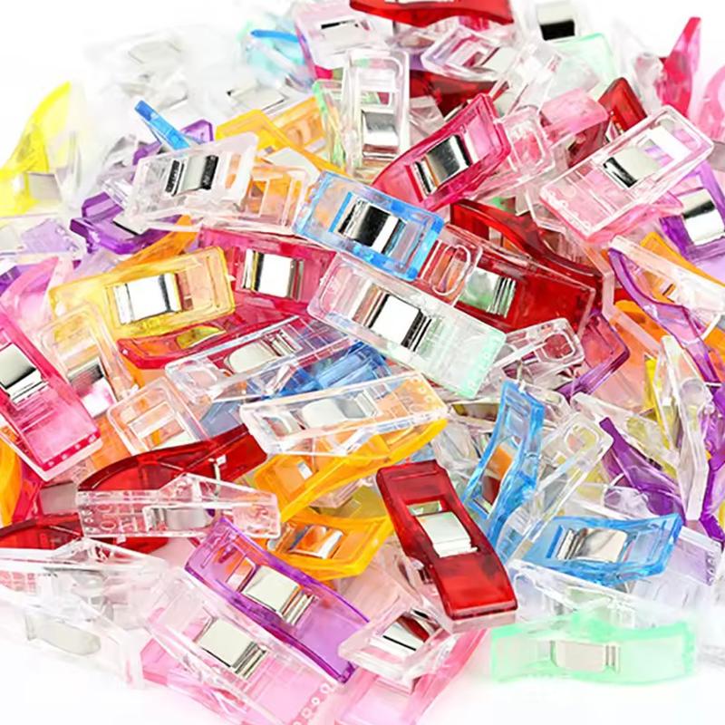 20-60PCS Colorful Quilting Clip Multi-functional Sewing Clips Suitable for DIY Craft Crochet Knitting Embroidery Accessories ZYF