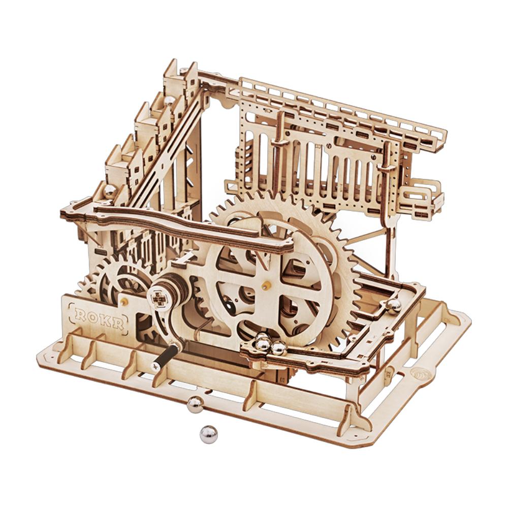 Robotime Rokr DIY Marble Run LG502 Marble Squad Wood Model Kit Toys Games 3D Puzzle USA Drop Shipping
