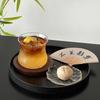 Reverse-mouthed Tulip Glass Cup,Simple Transparent Whiskey Glass Cups,Creative Specialty Mixed Juice Glasses Cup,Bar Cafe Tools