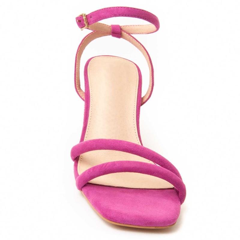 Sandalia Con Tacón Para Mujer. Montevita Sanndarey7 90509