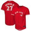 2026 MLB Embroidered Baseball Jersey Toronto Blue Jays 11 22 27 30