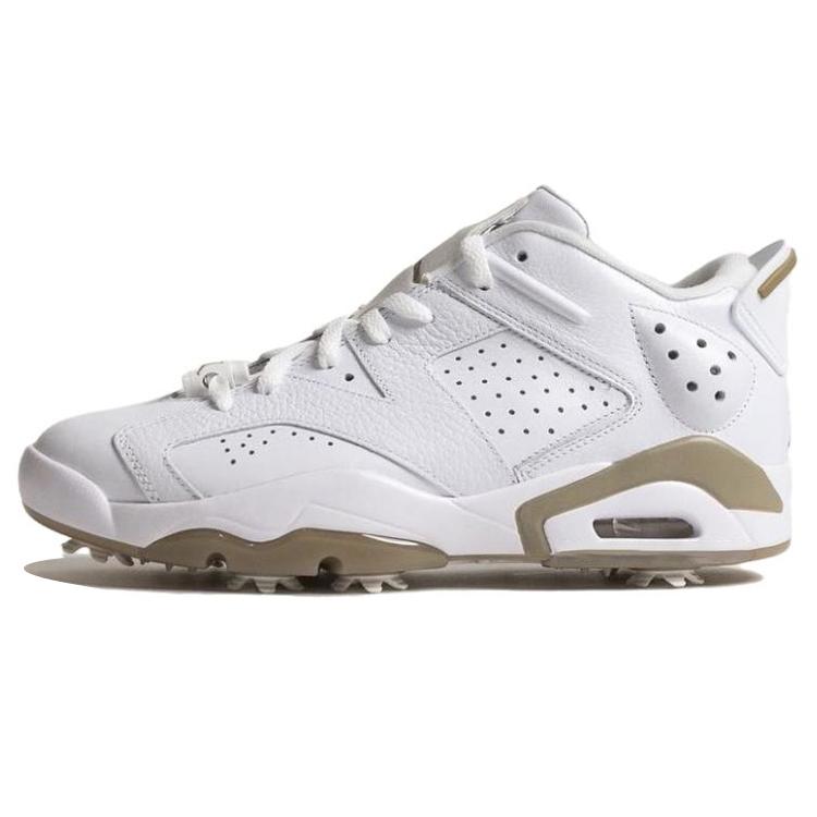 

Новые JORDAN 6 Retro Low Golf Белый Хаки DV1376-100 44.5