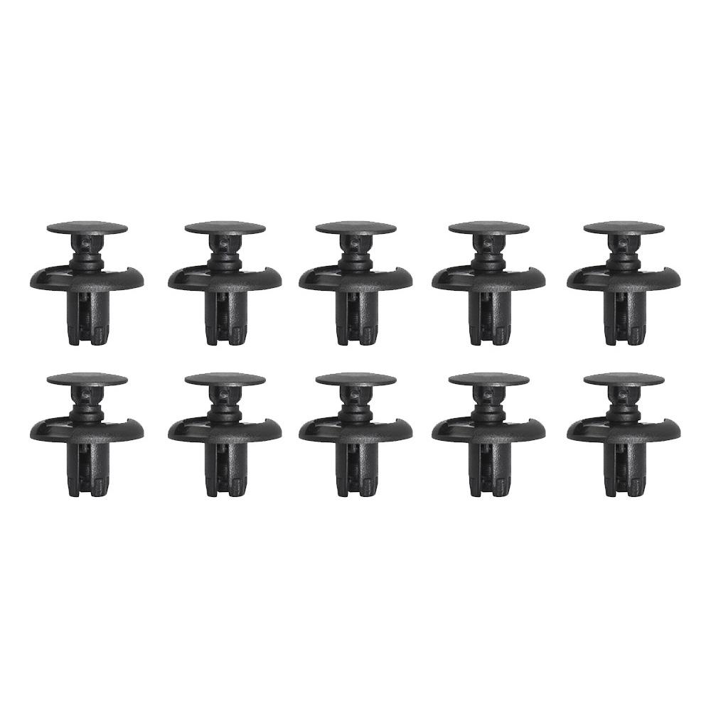

10/20/30/40/50 PCS 8mm Car Fastener Clips Auto Rivets Clips Bumper Door Panel Fender Clip Retainer Plastic Auto Rivets Screw