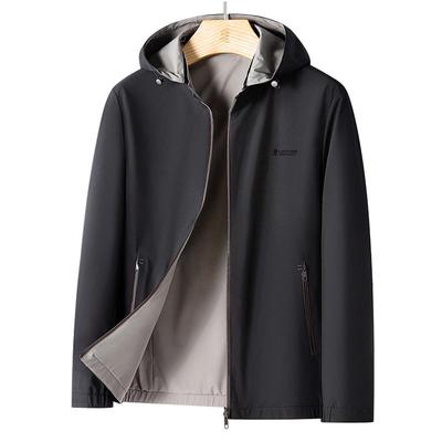 MONTAGUT Men's Detachable Hood Waterproof Breathable Jacket