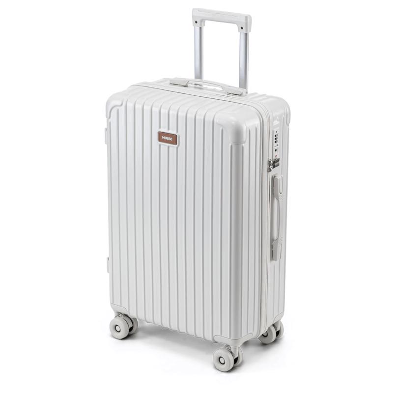 MINISO Multi-Functional Travel Suitcase with Cup Holder and TSA Lock