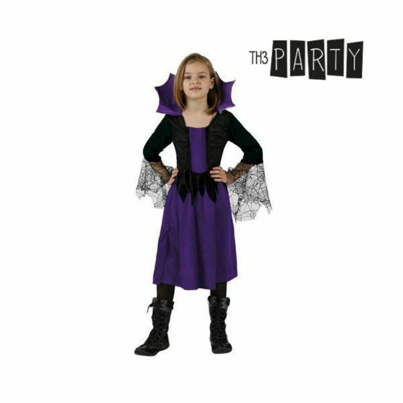 Th3 Party-Disfraz para Niños Th3 Party Morado (1 Pieza) 7-9 Años