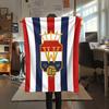 Willem II Tilburg Flannel Blanket, High quality Comfortable for All Seasons, Home Decor, Warmth and Comfort