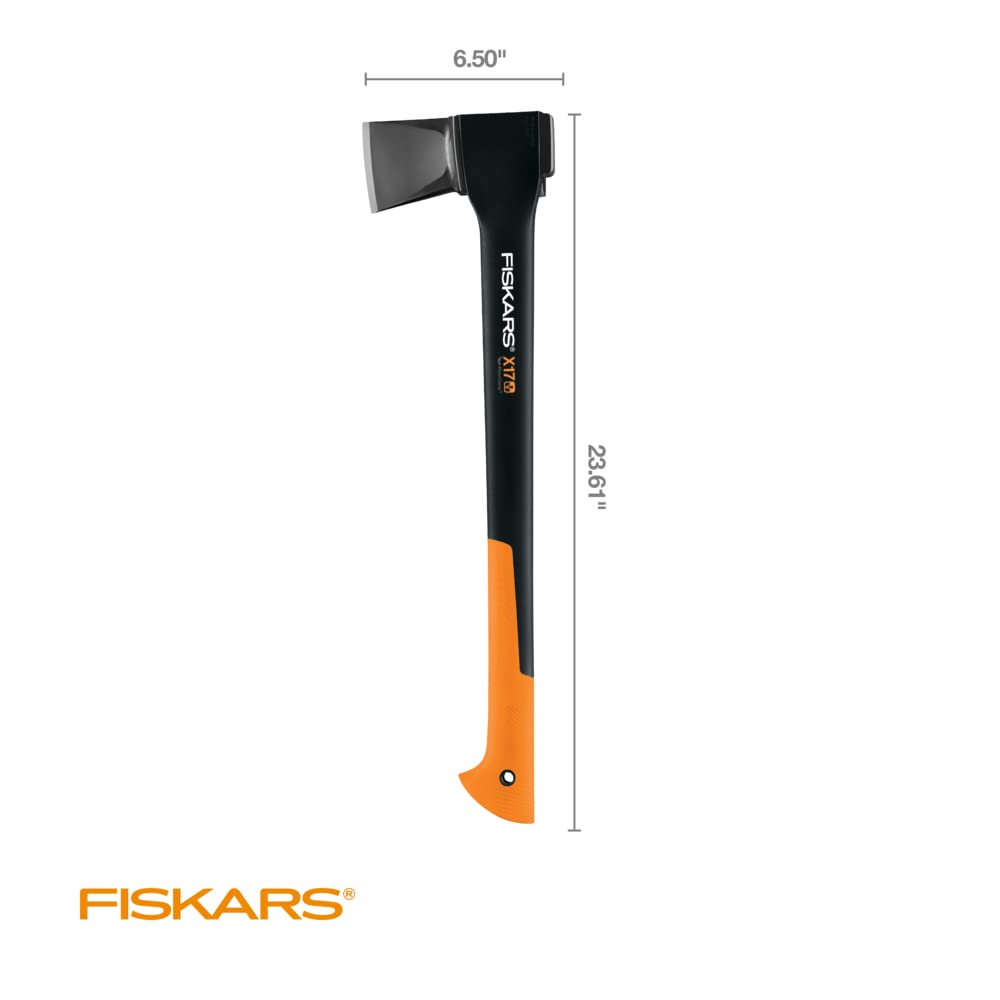 FISKARS 7854 X25 Garden Black Axe,