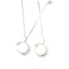 Zircon Sun, Moon, Flower Pendant Necklace - Versatile & Elegant Clavicle Chain