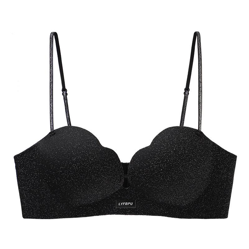 Premium Seamless Push-Up Rhinestone Petal Bra for Women – Enhances Small Bust and Prevents Sagging