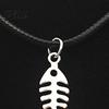 Mix And Match Jewelry 10 Pcs Unisex Necklace Fish Bone