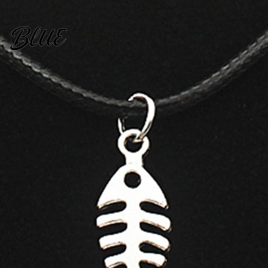 Mix And Match Jewelry 10 Pcs Unisex Necklace Fish Bone
