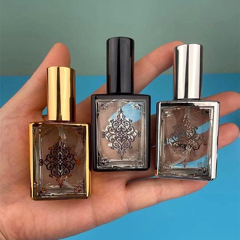 4pcs/set Perfume Bottle Portable Refillable Empty Containers Cosmetic Spray Atomizer Travel Sub-Bottle Ultra Mist Sprayer
