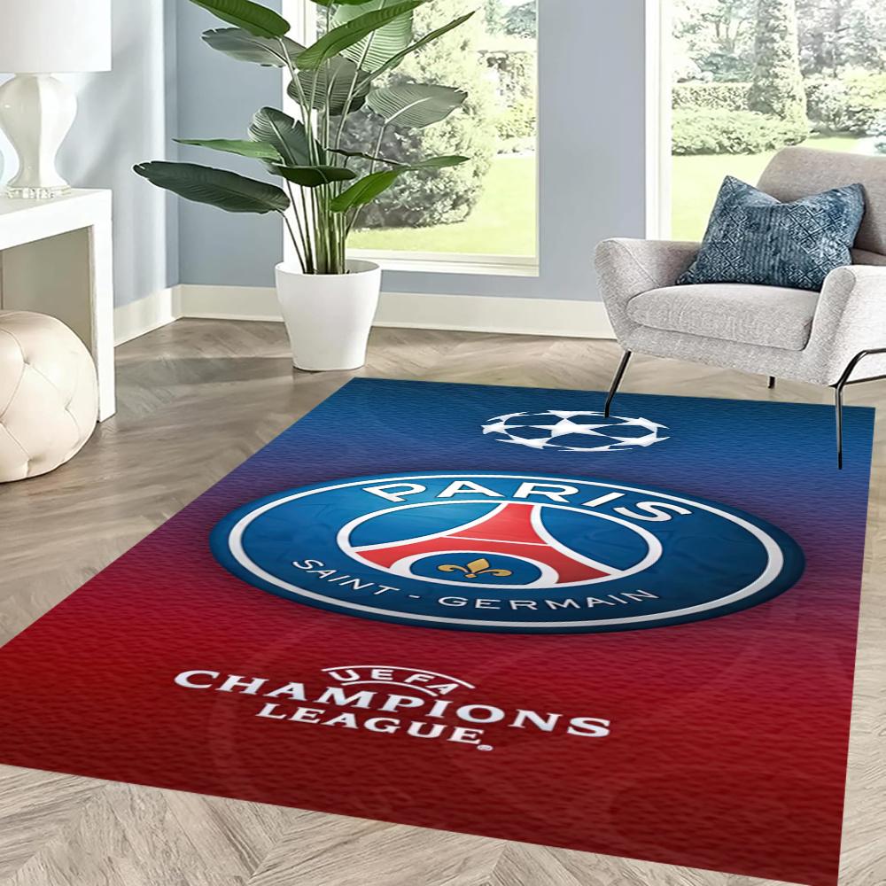 Paris Saint Germain Floor Mat Design For Entryway Dormitory Bedrooms Playrooms Antislip Carpet Anime Office Decor Birthdaychristmas Gift