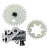 Outdoor Power Equipment White Oiler For Chainsaw Oil Pump Worm Gear Assembly Accessory Long-lasting Reliability