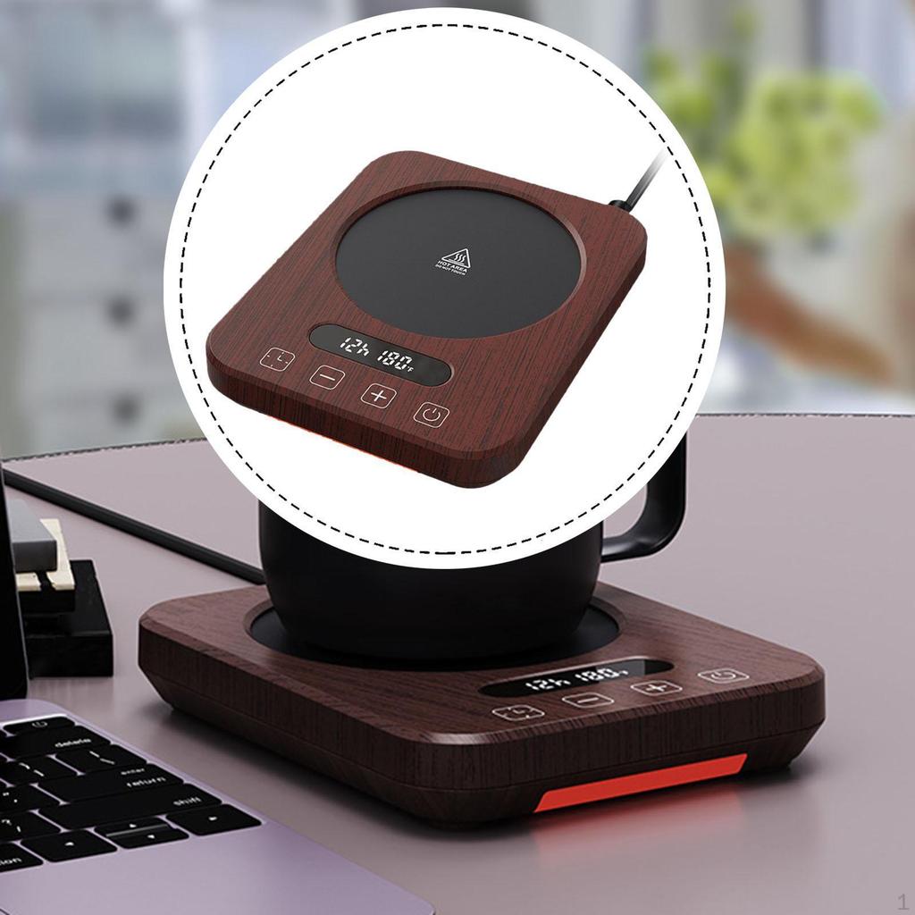 Cup Warmer Tea Water Milk Heating Pad Coffee Mat for Office