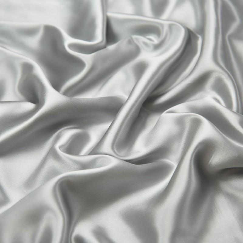 Double-Sided Mulberry Silk Satin Pillowcase - Solid Color