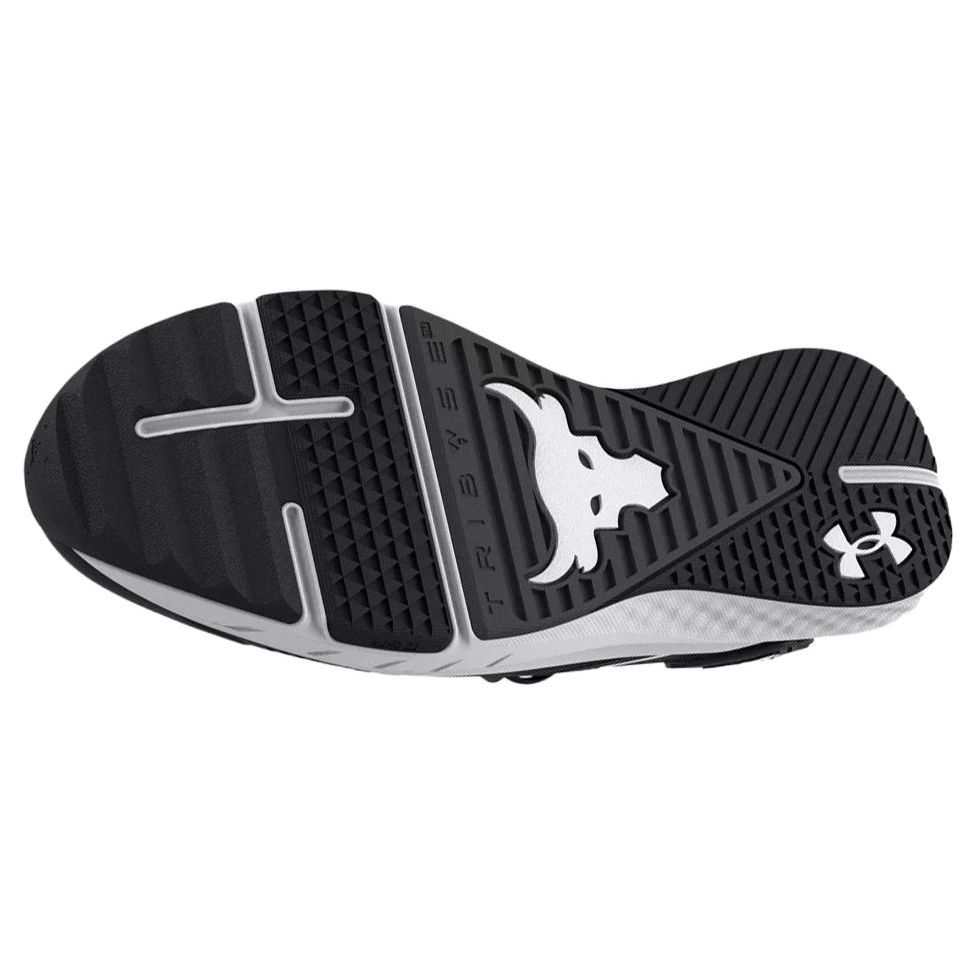 Under Armour Project Rock BSR 3 Black White Men Sneakers 3026462-001