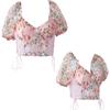 Trend Sexy Lace Shirt Women Corset Summer Club Crop Top Ladie Tank Top Woman Clothes
