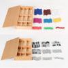 Arithmetic Beaded Mathematical Toy Montessori Black/Gray/Color Beaded Stick Boxed Mathematical Operation Learning Teaching Aids