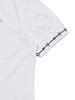 PIRETTI Snowflake Loose Fit Polo Shirt W_White