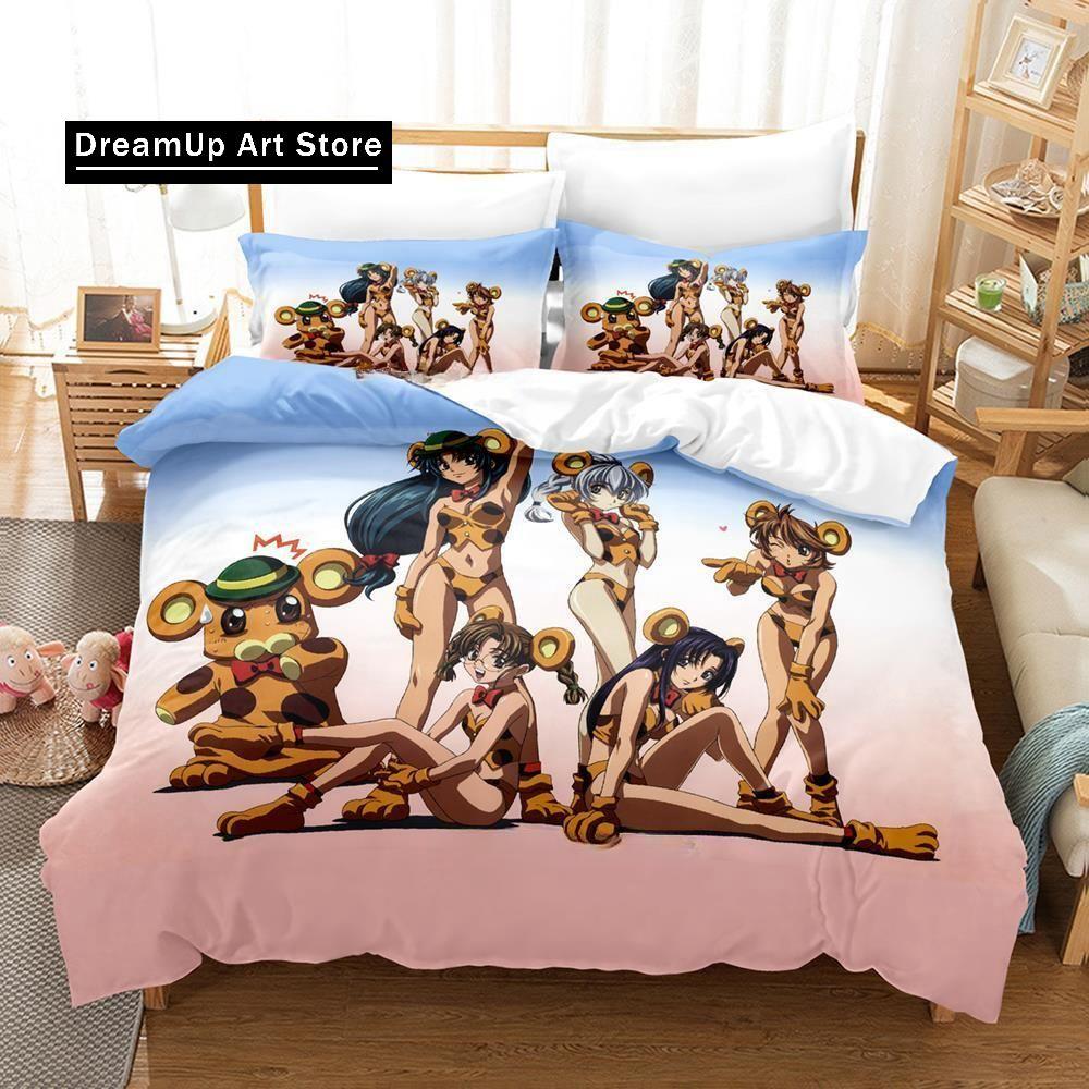 3D Print Fashion Full Metal Panic Bedding Set Boys Girls Single Twin Queen Full Size Duvet Cover Pillowcase Bed Adult Bedroom