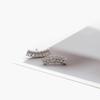J.Lauren 01M01663 Arched Cubic Zirconia Earrings