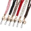 Top-Selling Ultra-Narrow Keychain Lanyard with Elastic Polyester Print for ID Cards & Phones