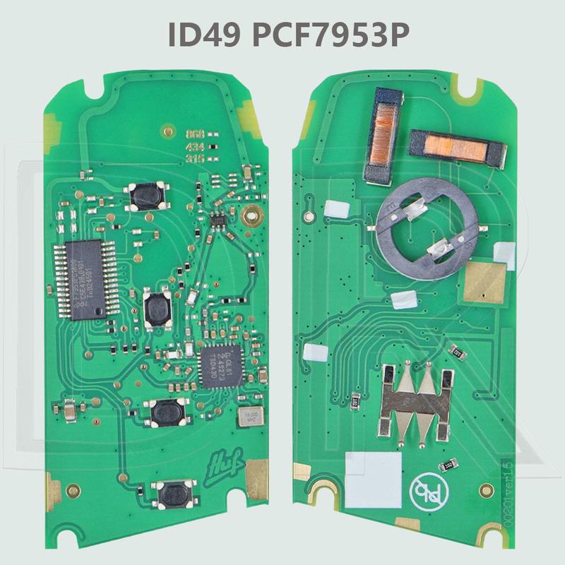 DR ID49 PCF7945P/7953P CAS4 CAS4+ FEM 315/433/868MHz Proximity Car Remote Key For BMW F Chassis 1 3 5 7 X1 X3 X4 X5 X6 M2 M3 3GT