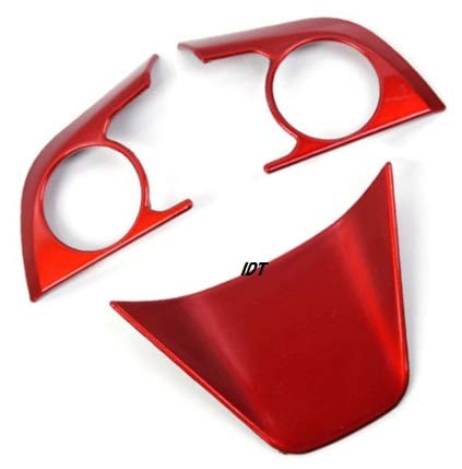 

New 80 Series Harrier Steering Garnish, Red Steering Wheel Cover, Switch Trim, Interior Panel (Red) красный