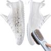 Long Handle Double-sided Shoe Brush Soft Bristle Silicone Head Multifunctional Household Clothes Shoe Cleaning Brush Tool