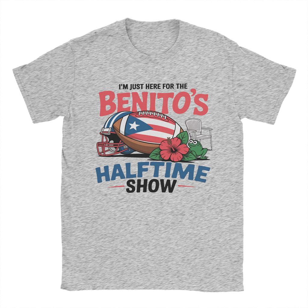 Unisex Women New Arrival Bads Bunnys Benito Bowl Halftime Show Tee T Shirt Cotton Tshirts Clothes
