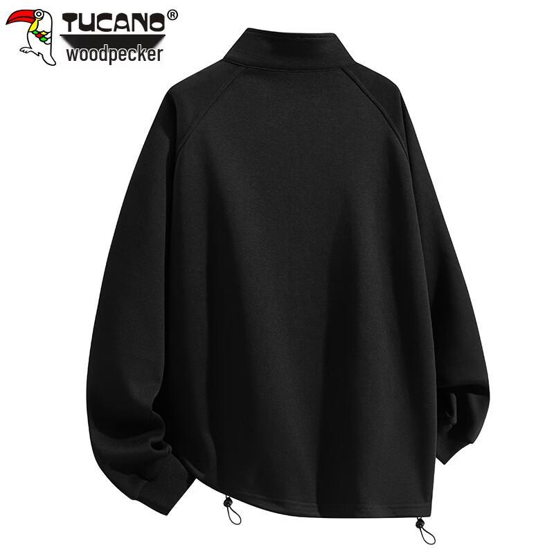 TUCANO Men's Half-Zip Stand Collar Pullover Sweatshirt