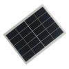 3W 5V Solar Charging Panel Type-C Solar Power Supply for 3.7V-5V Battery Charging, Security Monitoring Devices