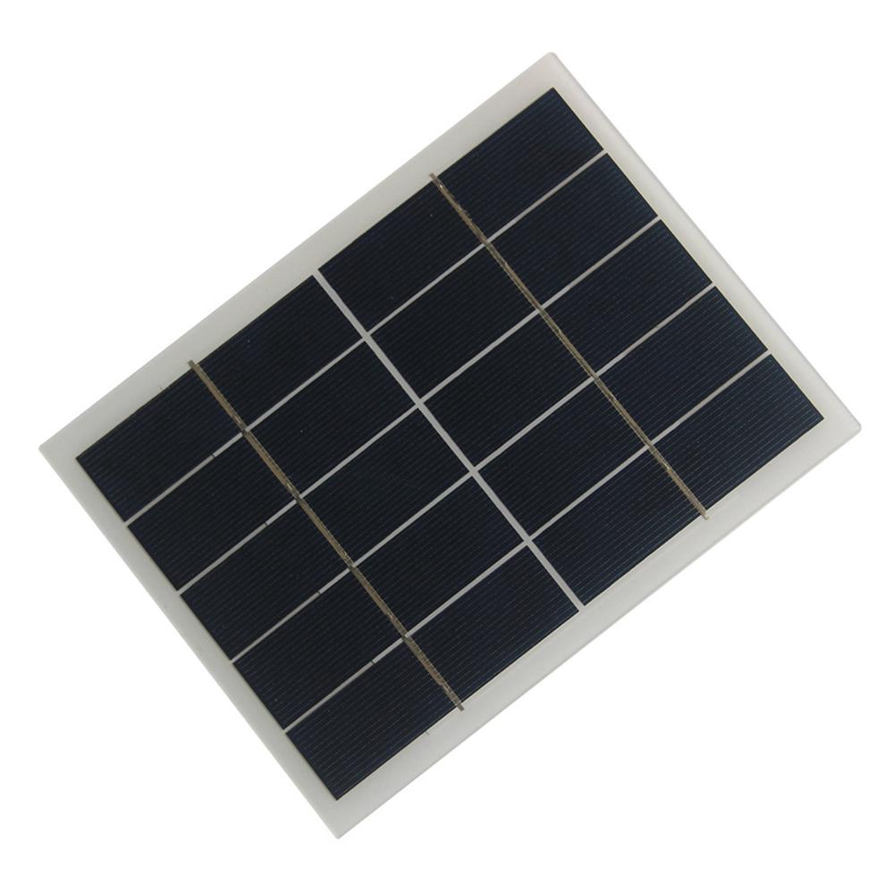 3W 5V Solar Charging Panel Type-C Solar Power Supply for 3.7V-5V Battery Charging, Security Monitoring Devices