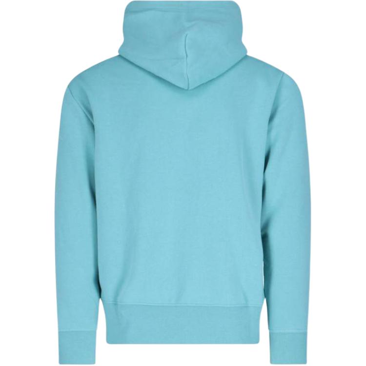 Polo Ralph Lauren Letter Embroidered Hooded Long Sleeve Sweatshirt Men Sweatshirt Blue 710959017-007