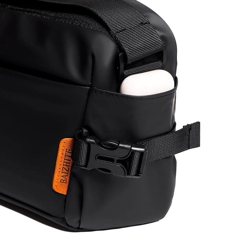 New Men's Simple Messenger Bag, Fashionable One-shoulder Men's Bag, Large-capacity Anti-splashing Messenger Bag, Business Briefcase.