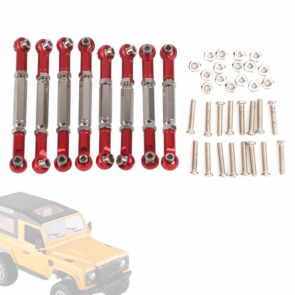 Metalowe przednie/tylne drążki łączące Akcesorium RC Pasuje do WPL B14 C14 FY001 1/16 Samochód RC