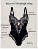 European & American V-neck Lace Body Shaper: Women's Breathable Tummy Control Camisole