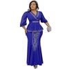 Wish Celebrity Slim Fit Two-Piece Dress Set: Top and Skirt, European and American Style, Plus Size Women's Fashion