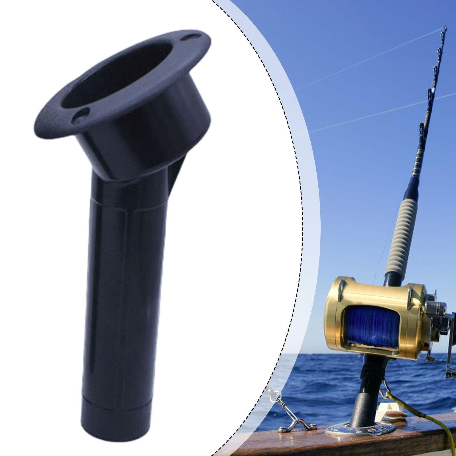 

Boat Fishing Rod Holder Support 2 in 1 Stable for Garage Ice Yacht Ship 30 Degree