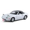 1/24 Mazda MX-5 Miniature Alloy Metal Diecast Toy Car Model Sound & Light Doors Openable Collection Gift for Boys C375