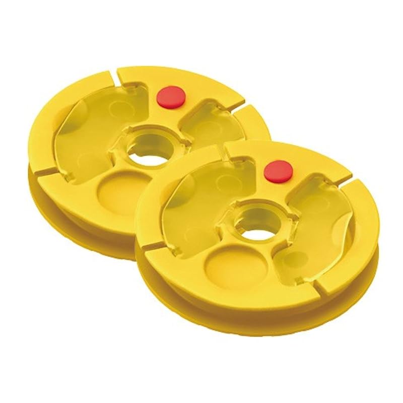 Shimano Ayu-Rotating Rig Replacement Spool (Pack of 2) Yellow CS-311L