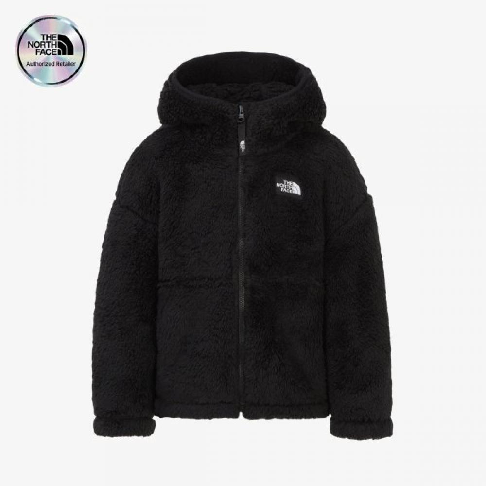The North Face Kids Comfy Fleece Jacket Black Nj4fr51s BLACK/100